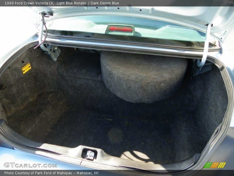 Light Blue Metallic / Dark Denim Blue 1999 Ford Crown Victoria LX