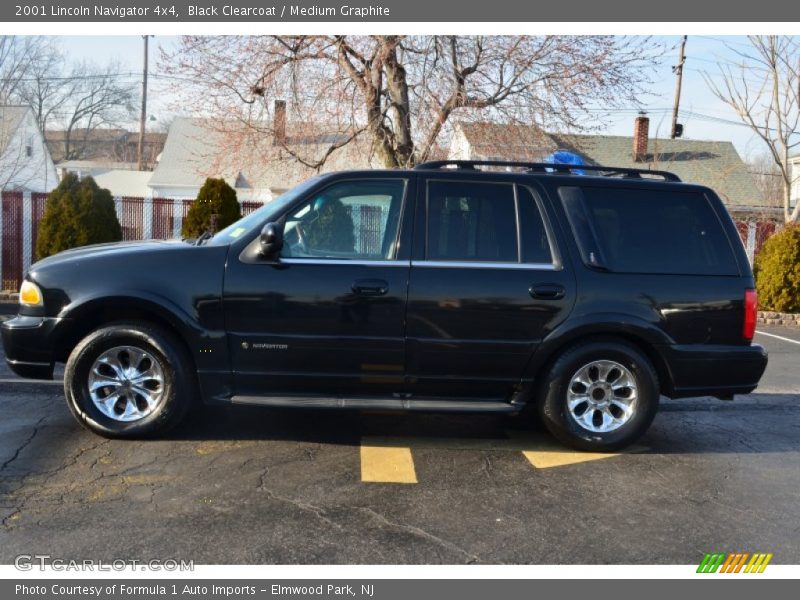 Black Clearcoat / Medium Graphite 2001 Lincoln Navigator 4x4
