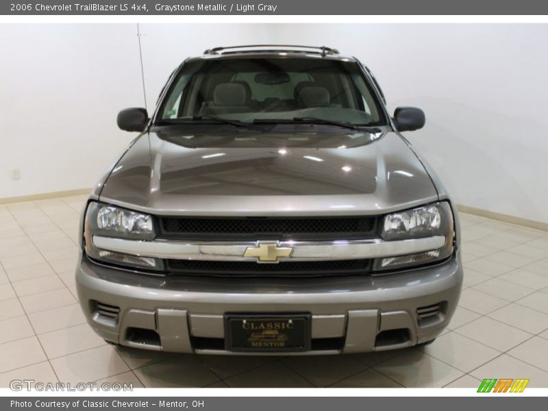 Graystone Metallic / Light Gray 2006 Chevrolet TrailBlazer LS 4x4