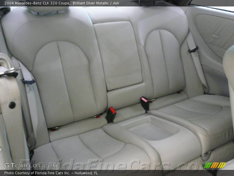 Brilliant Silver Metallic / Ash 2004 Mercedes-Benz CLK 320 Coupe