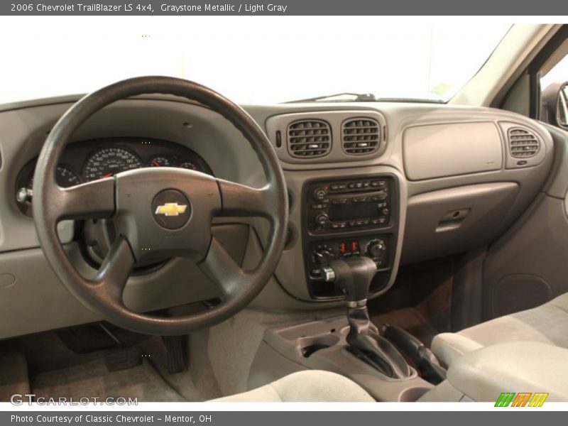 Graystone Metallic / Light Gray 2006 Chevrolet TrailBlazer LS 4x4