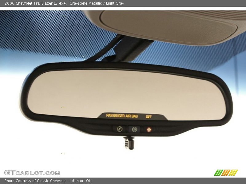 Graystone Metallic / Light Gray 2006 Chevrolet TrailBlazer LS 4x4