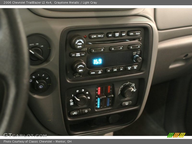 Graystone Metallic / Light Gray 2006 Chevrolet TrailBlazer LS 4x4