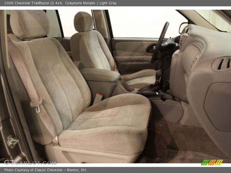 Graystone Metallic / Light Gray 2006 Chevrolet TrailBlazer LS 4x4