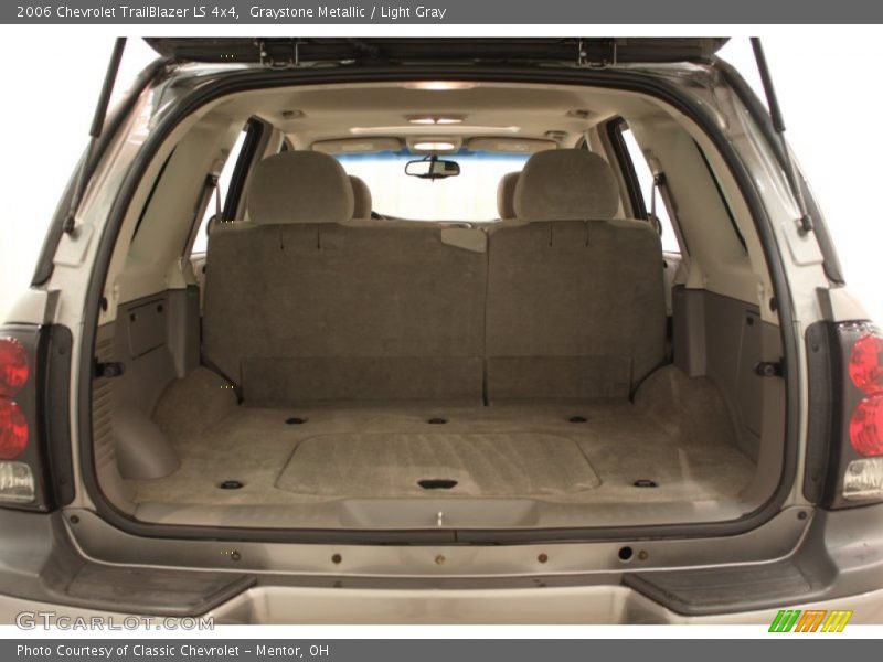 Graystone Metallic / Light Gray 2006 Chevrolet TrailBlazer LS 4x4