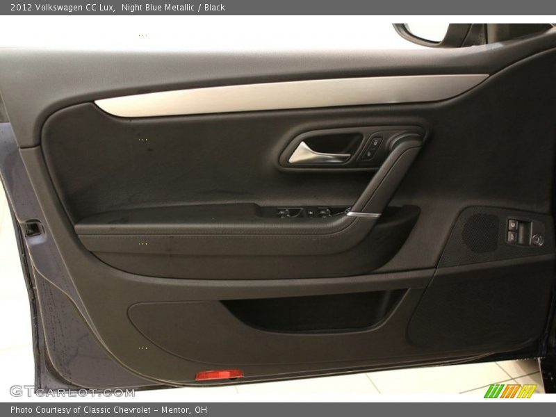 Night Blue Metallic / Black 2012 Volkswagen CC Lux