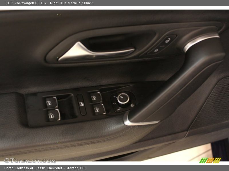 Night Blue Metallic / Black 2012 Volkswagen CC Lux