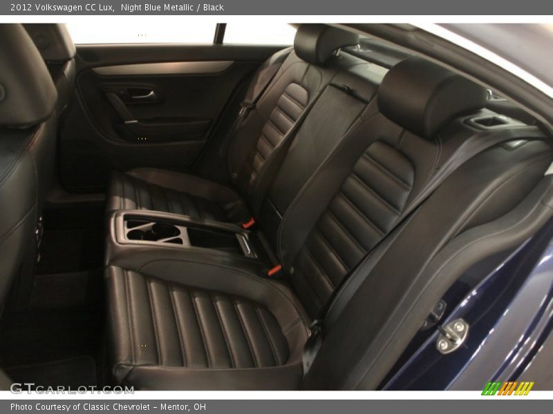 Night Blue Metallic / Black 2012 Volkswagen CC Lux