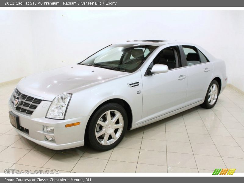 Radiant Silver Metallic / Ebony 2011 Cadillac STS V6 Premium