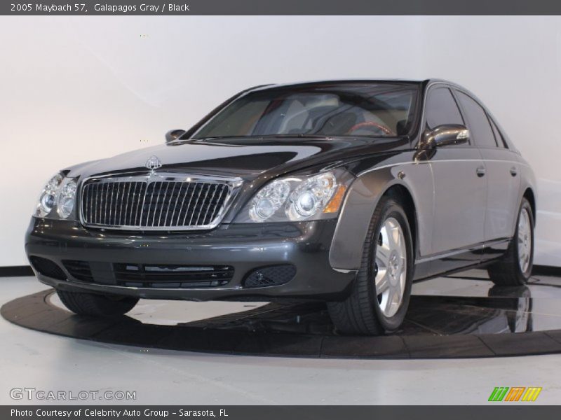 Galapagos Gray / Black 2005 Maybach 57