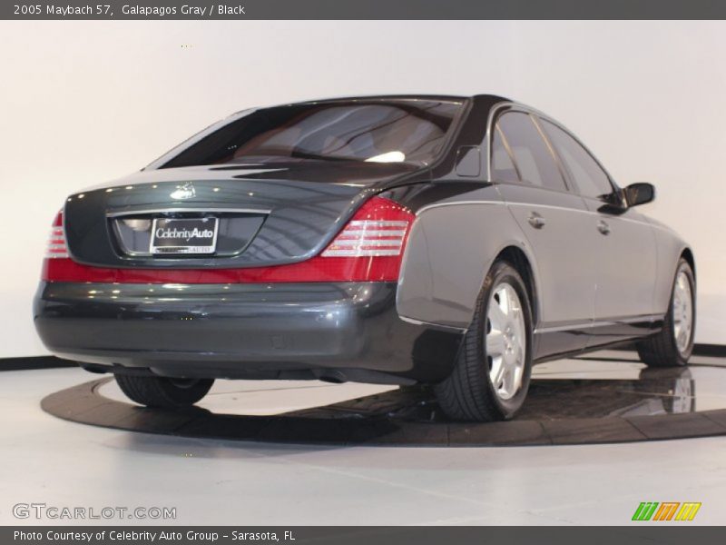 Galapagos Gray / Black 2005 Maybach 57