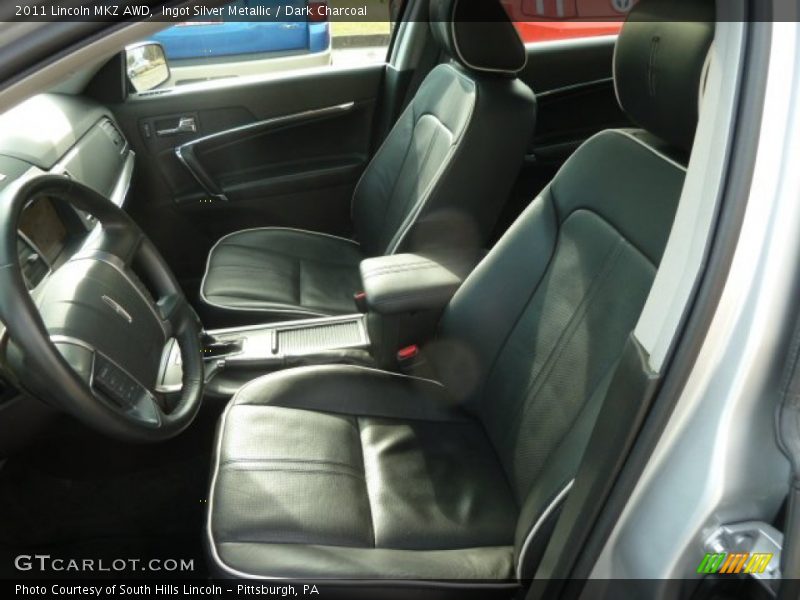 Ingot Silver Metallic / Dark Charcoal 2011 Lincoln MKZ AWD