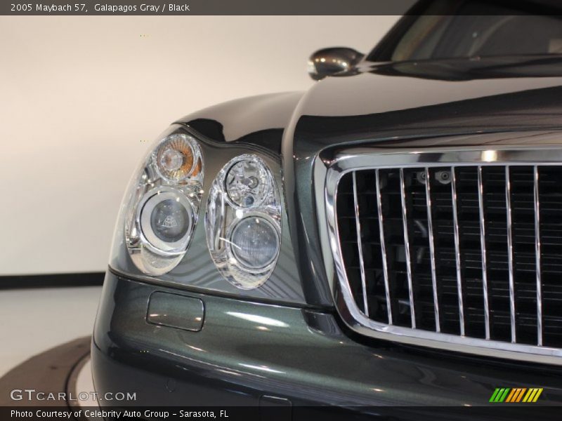 Galapagos Gray / Black 2005 Maybach 57