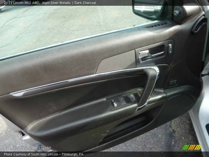 Ingot Silver Metallic / Dark Charcoal 2011 Lincoln MKZ AWD