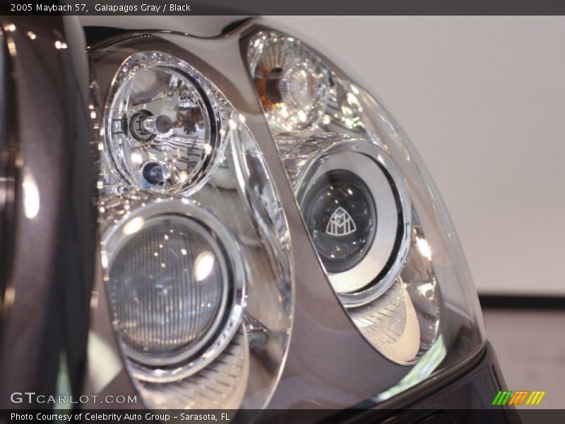 Galapagos Gray / Black 2005 Maybach 57