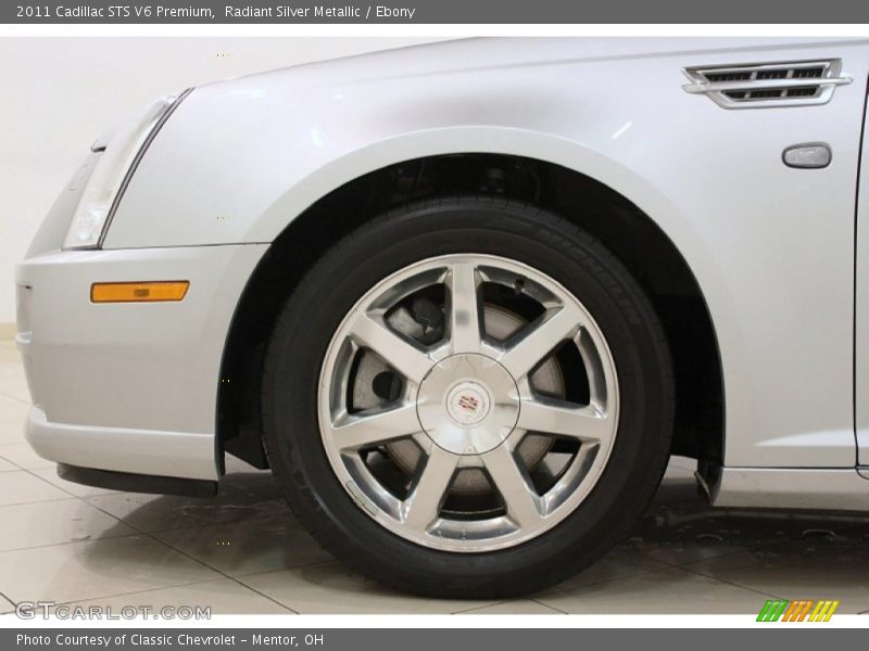 Radiant Silver Metallic / Ebony 2011 Cadillac STS V6 Premium
