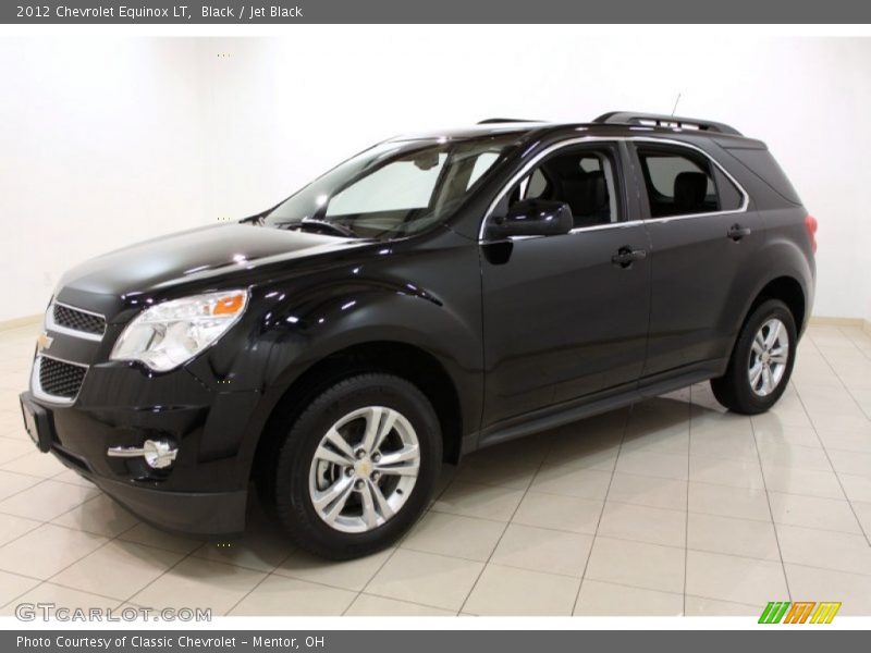 Black / Jet Black 2012 Chevrolet Equinox LT