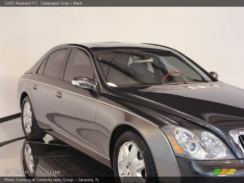 Galapagos Gray / Black 2005 Maybach 57