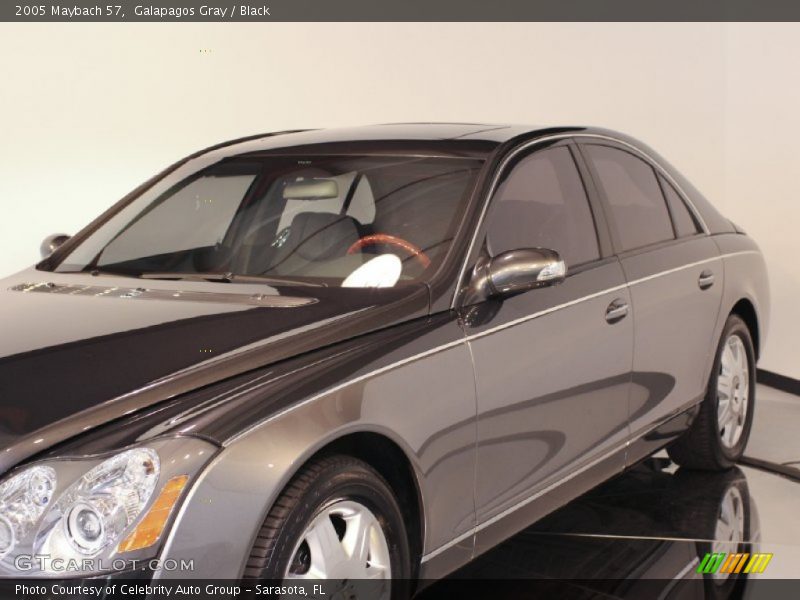 Galapagos Gray / Black 2005 Maybach 57