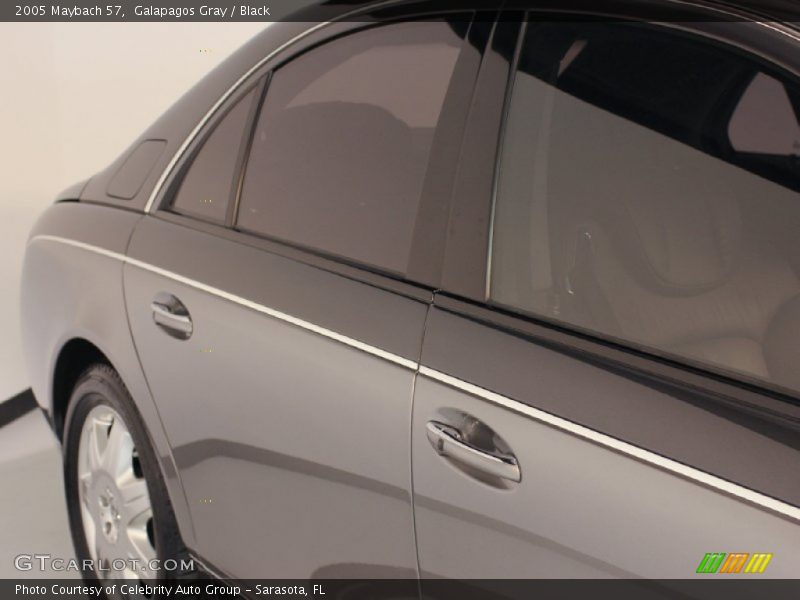 Galapagos Gray / Black 2005 Maybach 57
