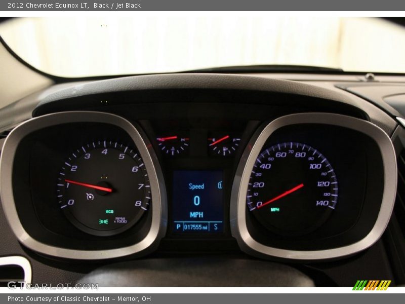 Black / Jet Black 2012 Chevrolet Equinox LT