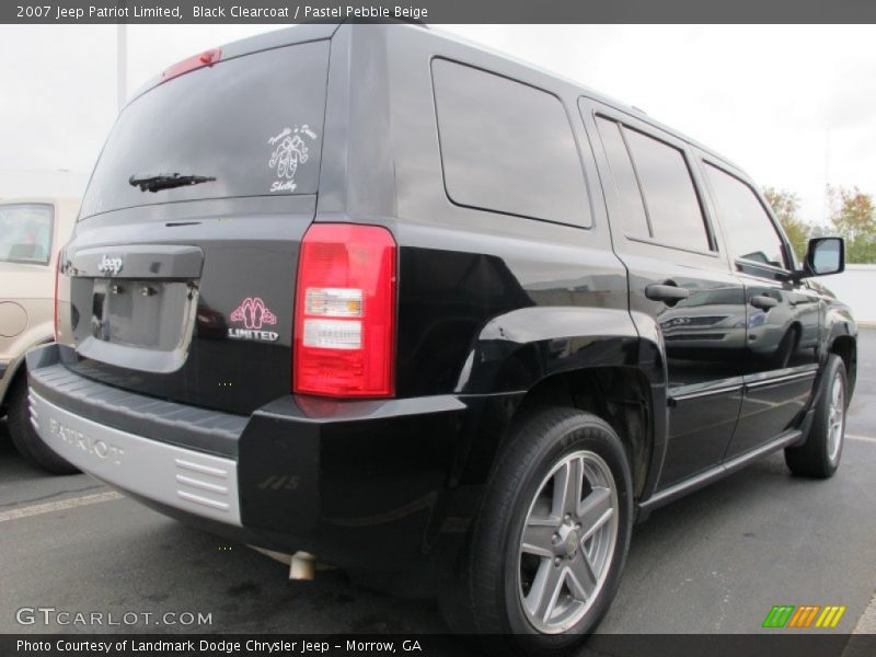 Black Clearcoat / Pastel Pebble Beige 2007 Jeep Patriot Limited