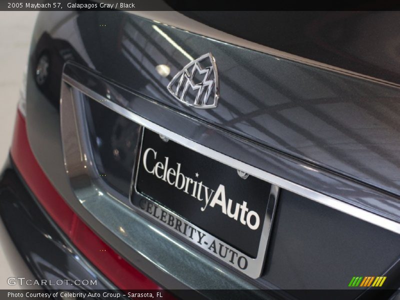 Galapagos Gray / Black 2005 Maybach 57