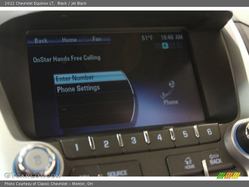 Black / Jet Black 2012 Chevrolet Equinox LT