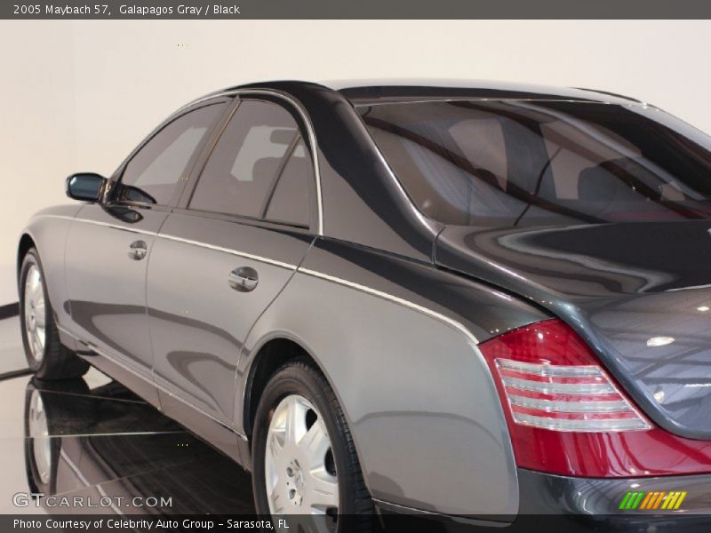 Galapagos Gray / Black 2005 Maybach 57