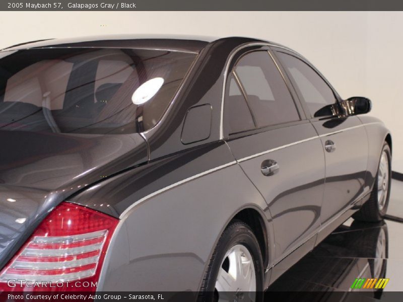 Galapagos Gray / Black 2005 Maybach 57