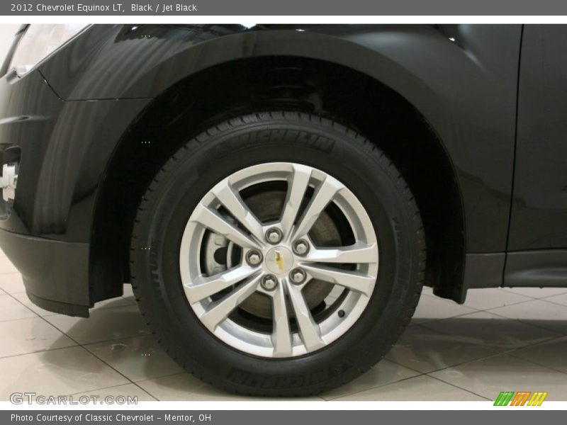 Black / Jet Black 2012 Chevrolet Equinox LT