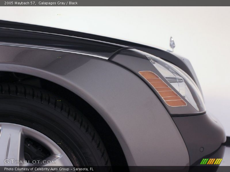 Galapagos Gray / Black 2005 Maybach 57