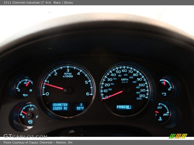 Black / Ebony 2011 Chevrolet Suburban LT 4x4