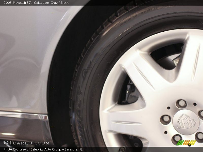 Galapagos Gray / Black 2005 Maybach 57