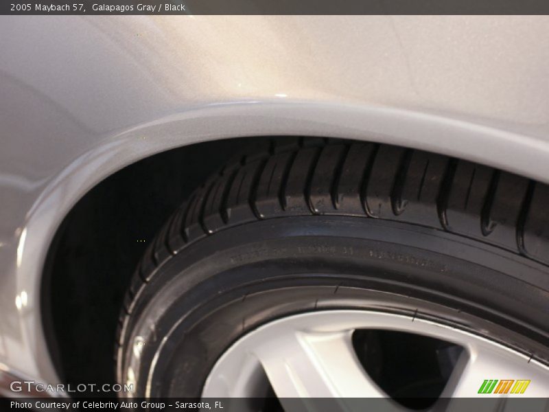 Galapagos Gray / Black 2005 Maybach 57