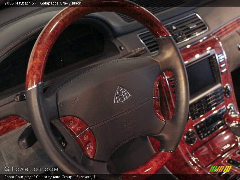 Galapagos Gray / Black 2005 Maybach 57