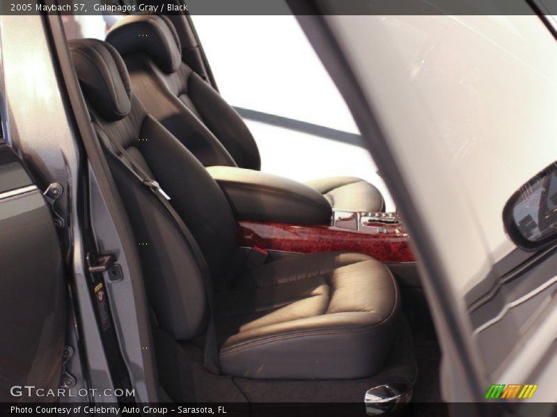 Galapagos Gray / Black 2005 Maybach 57