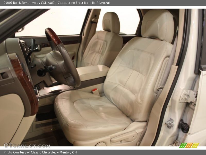 Cappuccino Frost Metallic / Neutral 2006 Buick Rendezvous CXL AWD