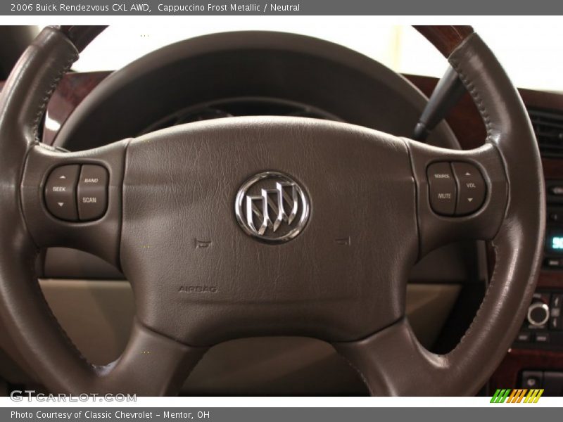 Cappuccino Frost Metallic / Neutral 2006 Buick Rendezvous CXL AWD