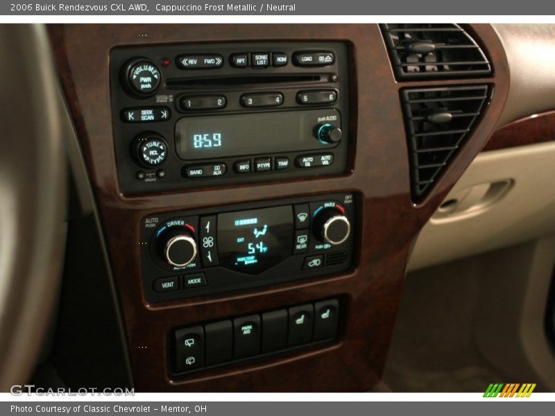 Cappuccino Frost Metallic / Neutral 2006 Buick Rendezvous CXL AWD