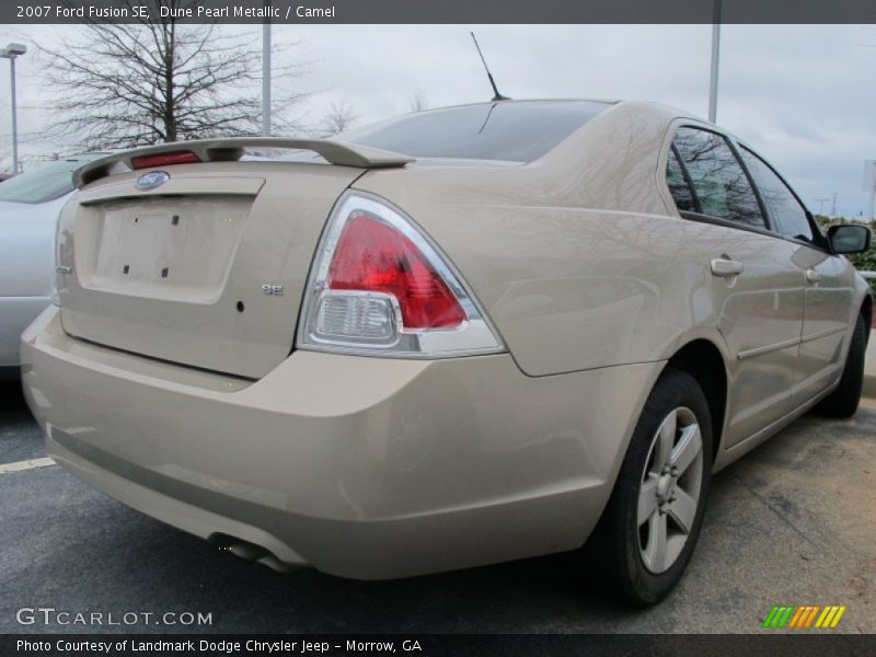 Dune Pearl Metallic / Camel 2007 Ford Fusion SE