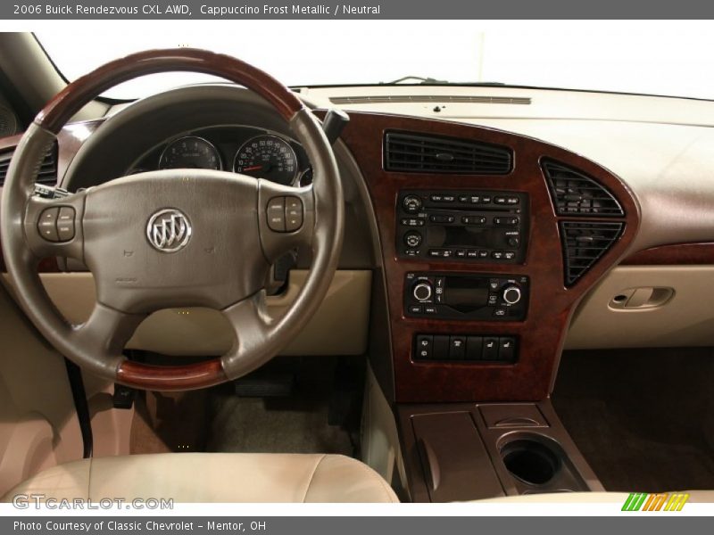 Cappuccino Frost Metallic / Neutral 2006 Buick Rendezvous CXL AWD