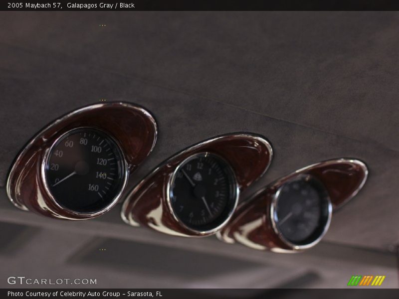 Galapagos Gray / Black 2005 Maybach 57