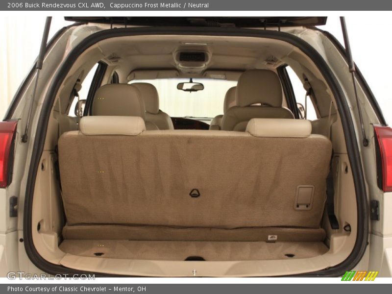 Cappuccino Frost Metallic / Neutral 2006 Buick Rendezvous CXL AWD