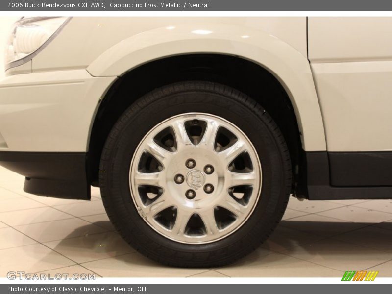 Cappuccino Frost Metallic / Neutral 2006 Buick Rendezvous CXL AWD