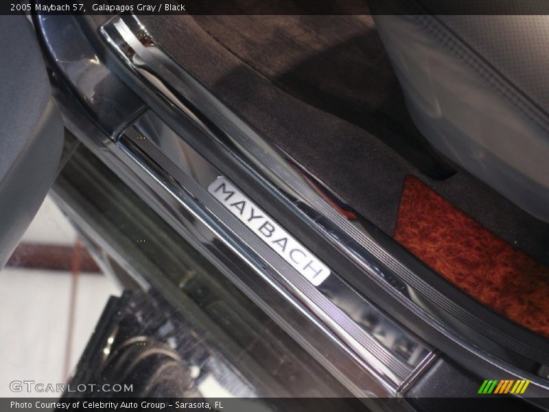 Galapagos Gray / Black 2005 Maybach 57
