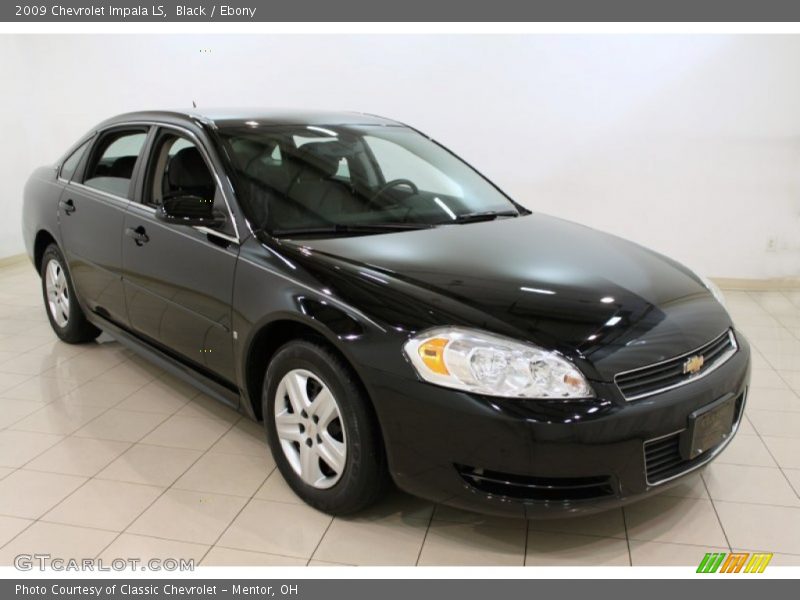Black / Ebony 2009 Chevrolet Impala LS