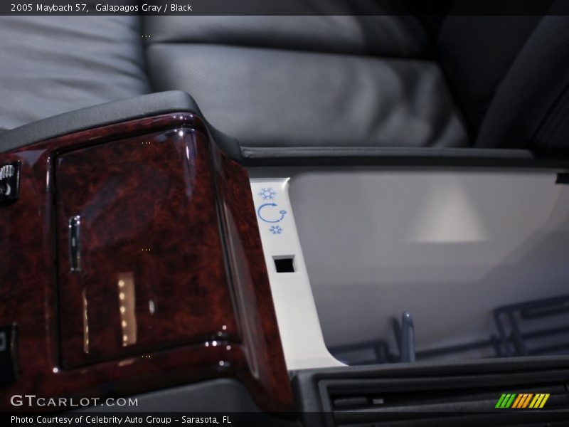 Galapagos Gray / Black 2005 Maybach 57