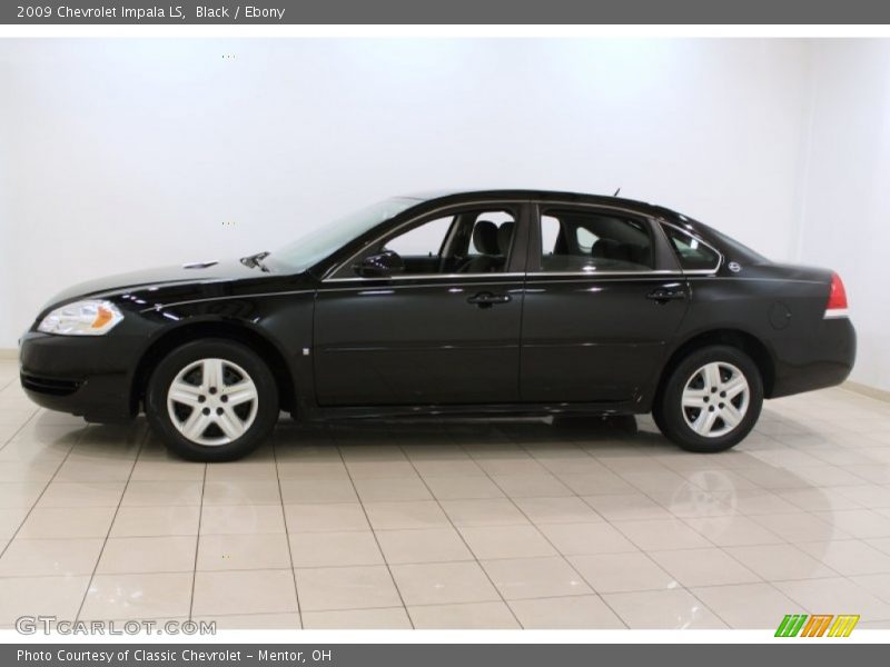 Black / Ebony 2009 Chevrolet Impala LS