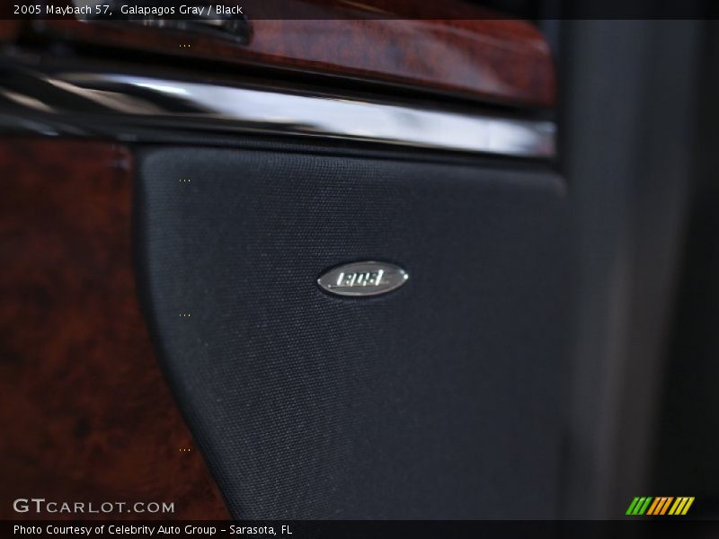 Galapagos Gray / Black 2005 Maybach 57